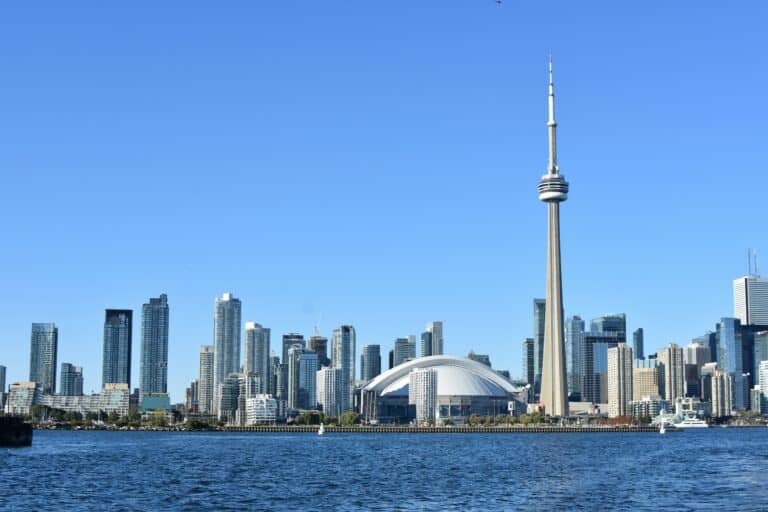 Blick auf die Skyline von Toronto.