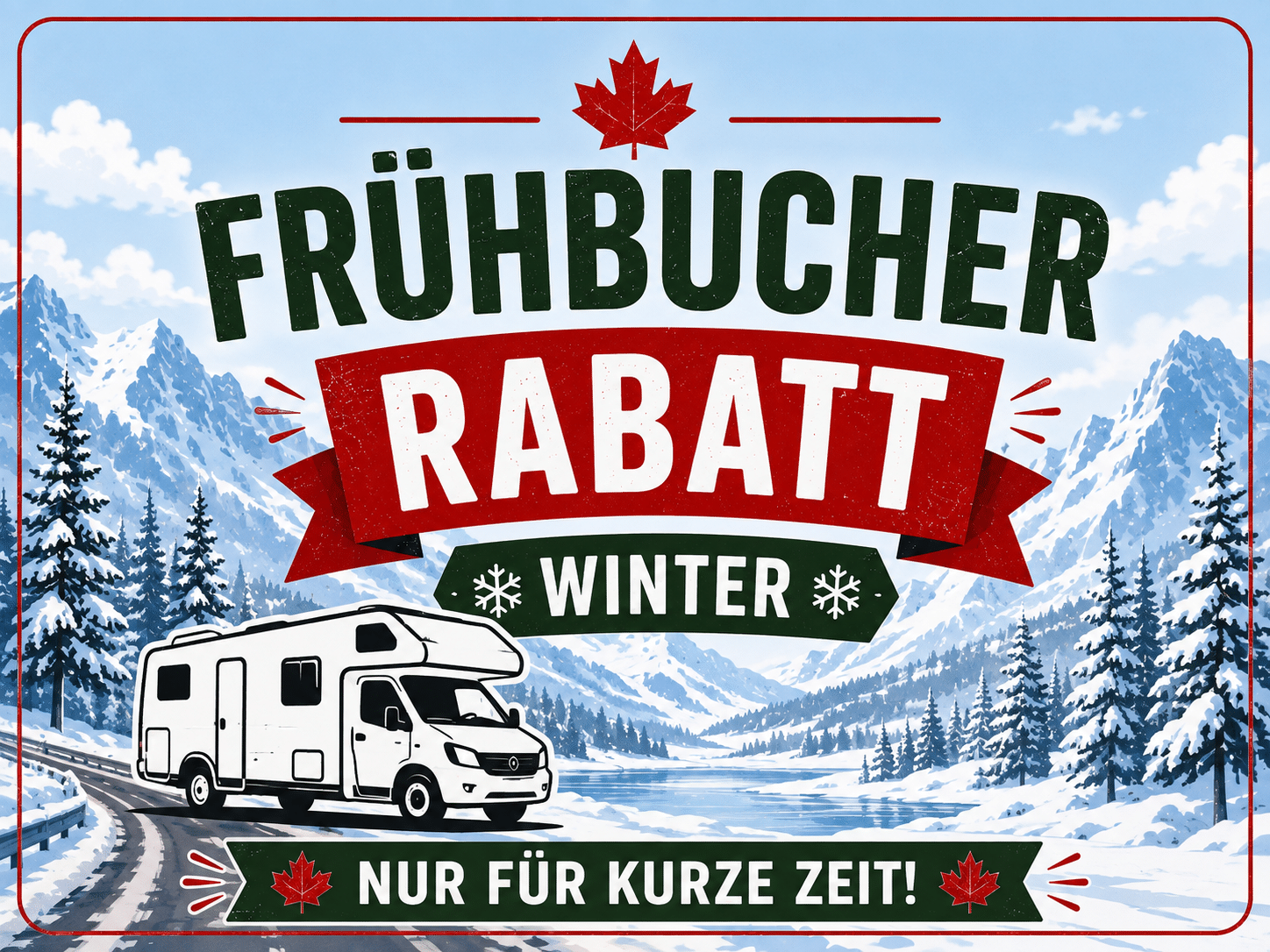 25% Frühbucher-Rabatt | Winter 2027/2028
