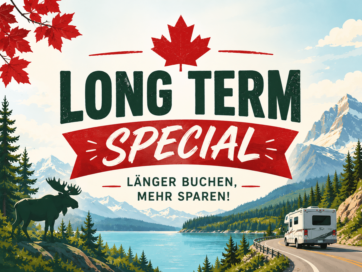 Langzeit-Rabatt, bis zu 10% | Sommer 2026 und Winter 2026/2027
